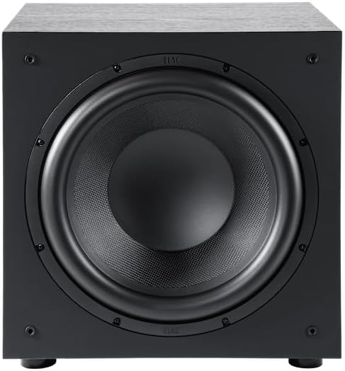 ELAC Debut 3.0 DS123 Subwoofer – Ideal für die Musikwiedergabe über Ihre Stereoanlage als Teil eines