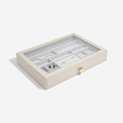 Stackers Oatmeal Supersize Jewellery Box Display Drawer, Oatmeal