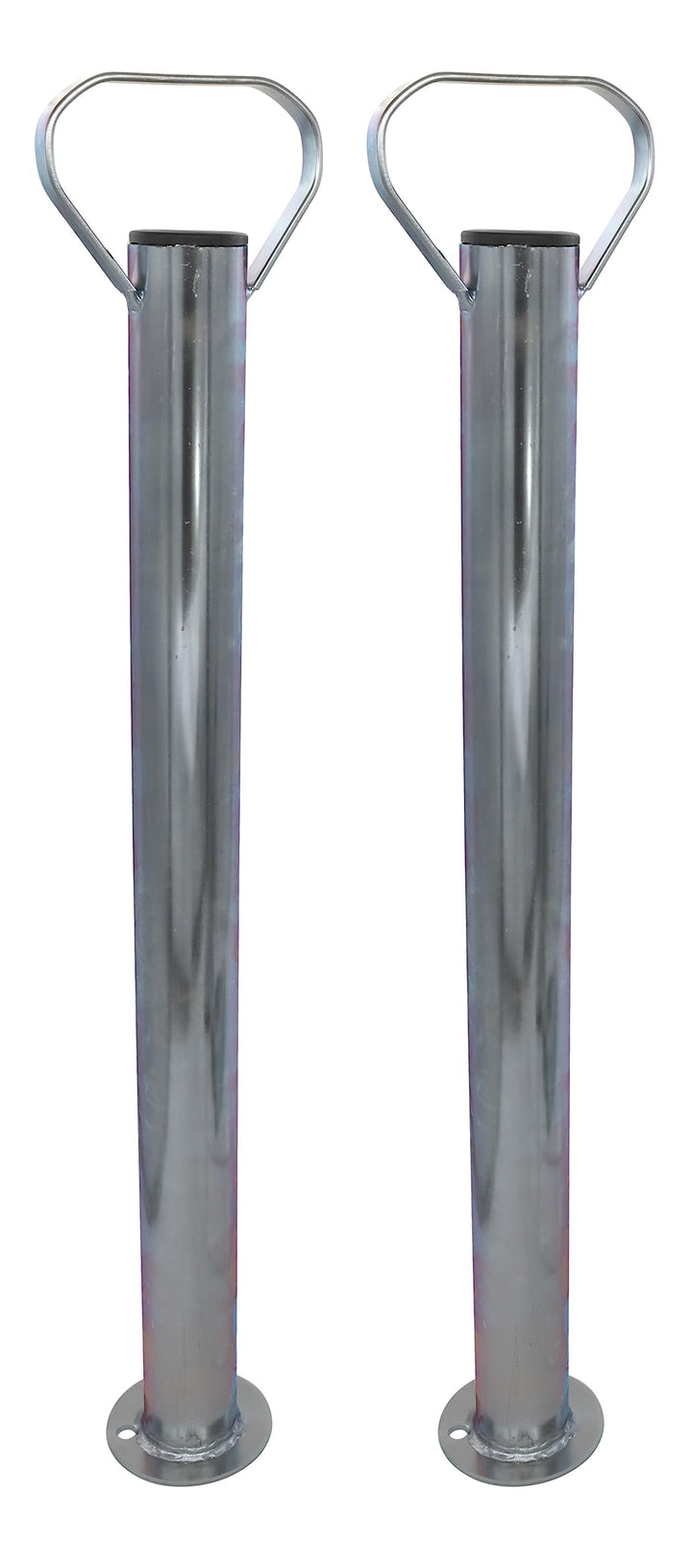 trailer parts4u Anhänger Stützen Stützrohr Abstellstützen 700mm 70cm Rohrstütze Stützfuss/wahlweise