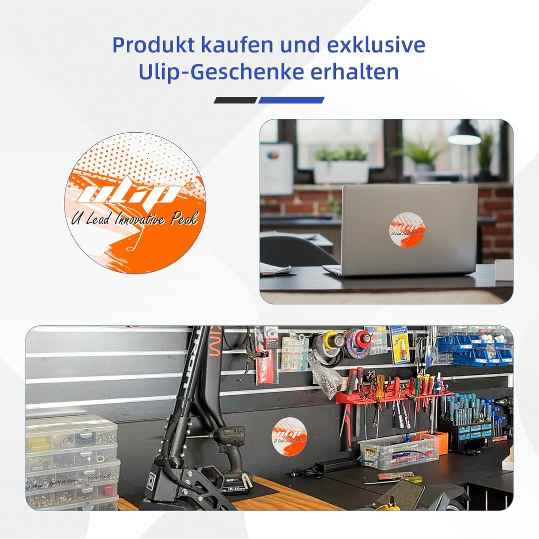 ulip 70/60-7.5 Elektroroller Vollreifen für Segway Ninebot G3/ZT3/ZT3 Pro Roller, Ersatzreifen vorne