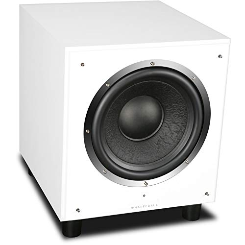 Wharfedale Subwoofer Attivo White Bass Reflex 25 cm 200w