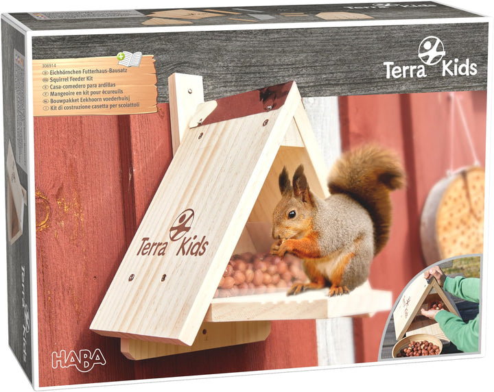 HABA Terra Kids Eichhörnchen Futterhaus-Bausatz