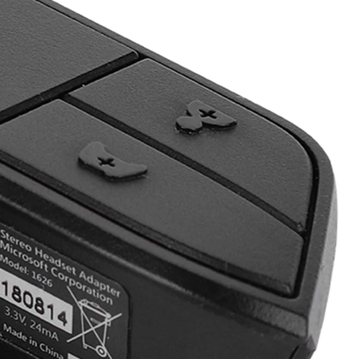 Xbox One Stereo Headset Adapter, Stereo Kopfhörer Adapter Konverter Game Chat Audio Adapter für Micr