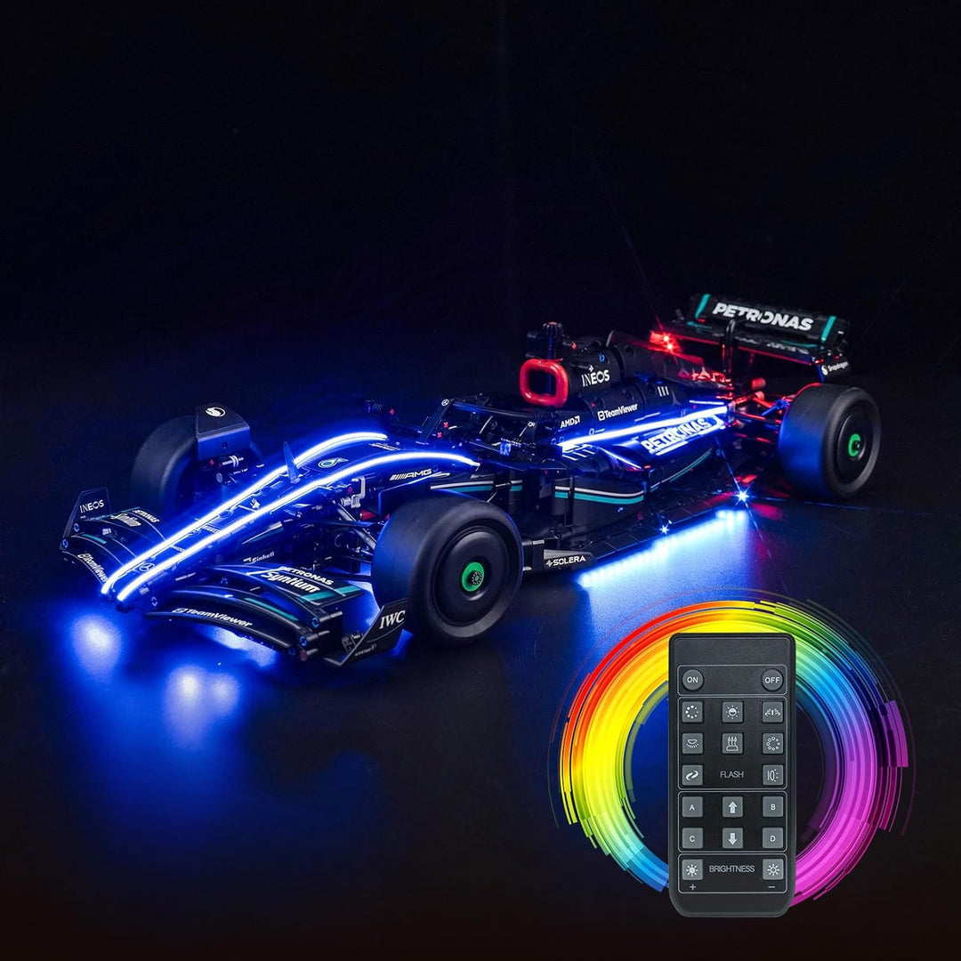 Fernbedienung Licht-Kit für Lego 42171 Mercedes-AMG F1 W14 E Performance (Nicht Lego), Led Beleuchtu
