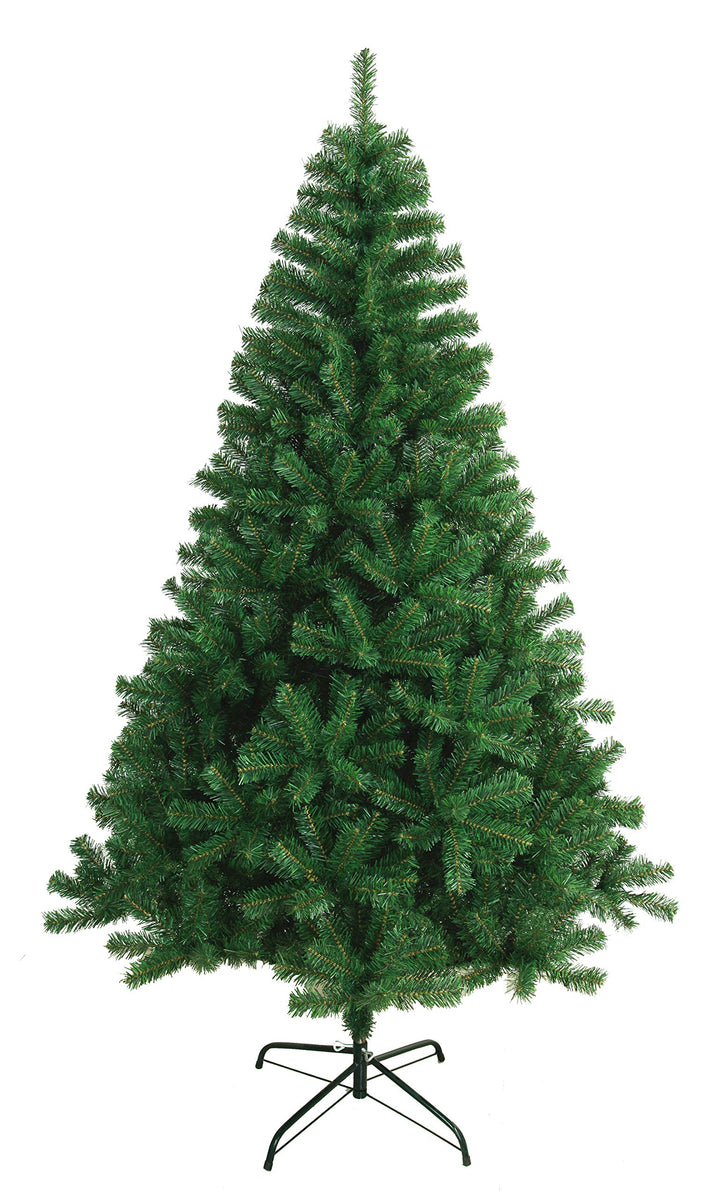 SOLAGUA NAVIDAD Künstlicher Weihnachtsbaum mit extra gefüllten Lamettablättern, 150–300cm Tanne mit