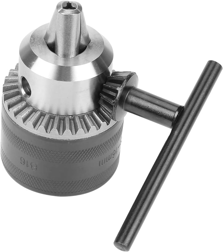 3-16mm Bohrfutter mit Mini Chuck Key für Elektro-Bohrmaschine B16 / B18 / 1/2-20UNF für Drehmaschine