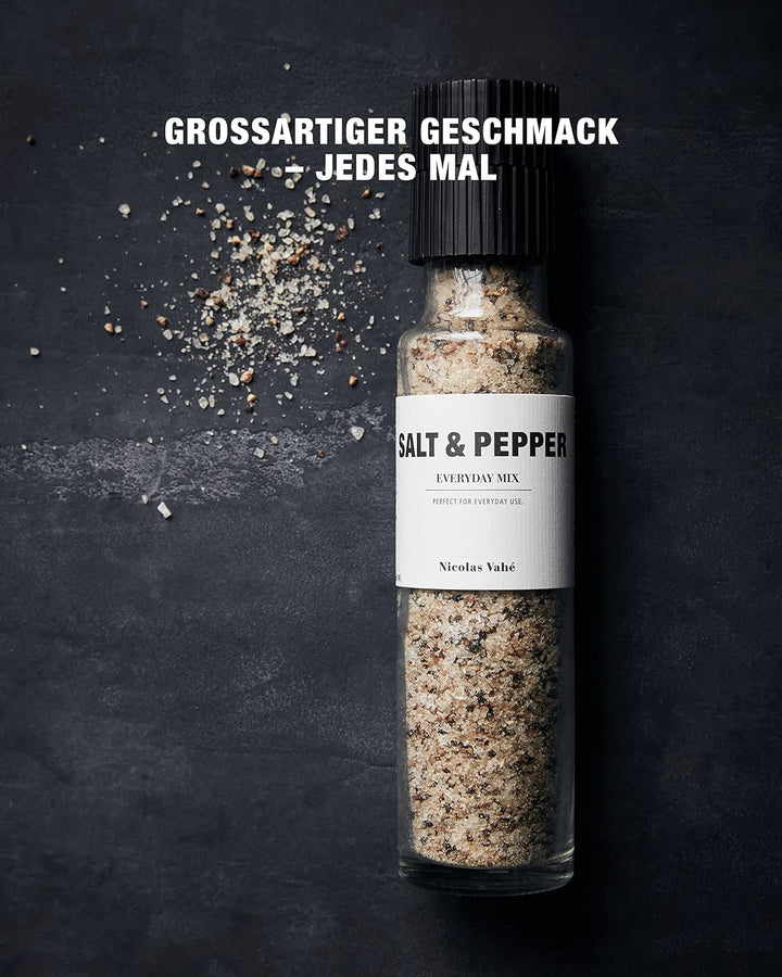 Nicolas Vahe Salz-Pfeffer-Mischung | Salz- & Pfeffermühle aus Keramik | Dänisches Design mit Gourmet
