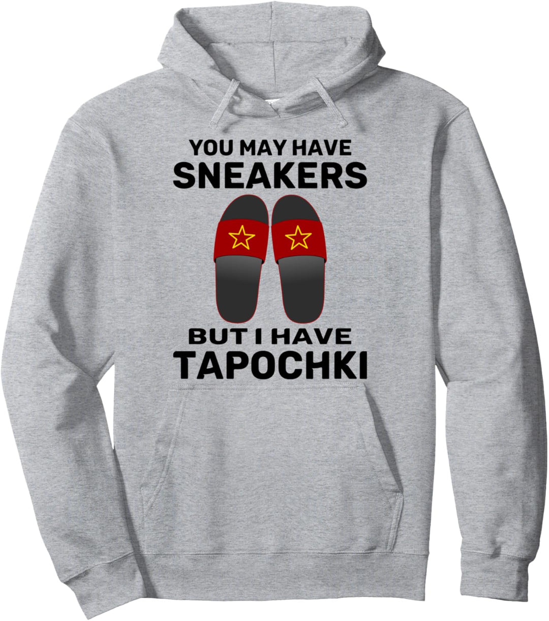 Russia Hausschuhe Babuschka Oma UdSSR CCCP Russland Tapochki Pullover Hoodie