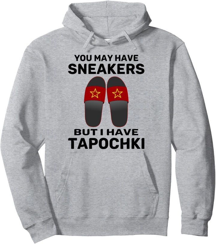 Russia Hausschuhe Babuschka Oma UdSSR CCCP Russland Tapochki Pullover Hoodie