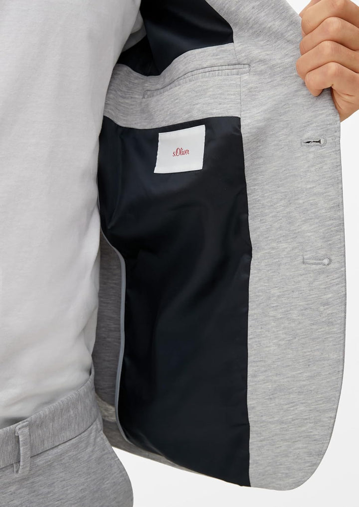 s.Oliver Herren Blazer 46 91w2 Grau, 46 91w2 Grau