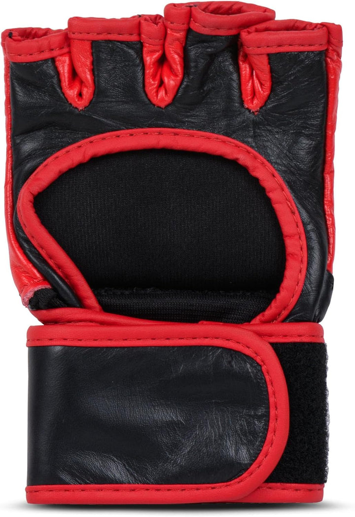 BENLEE MMA-Trainingshandschuhe aus Leder (1 Paar) DRIFTY L Schwarz, L Schwarz