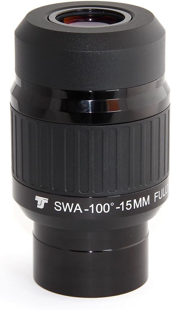 TS-Optics 100° Ultra Weitwinkel Okular 15mm 2" (50,8mm), TSWWA15