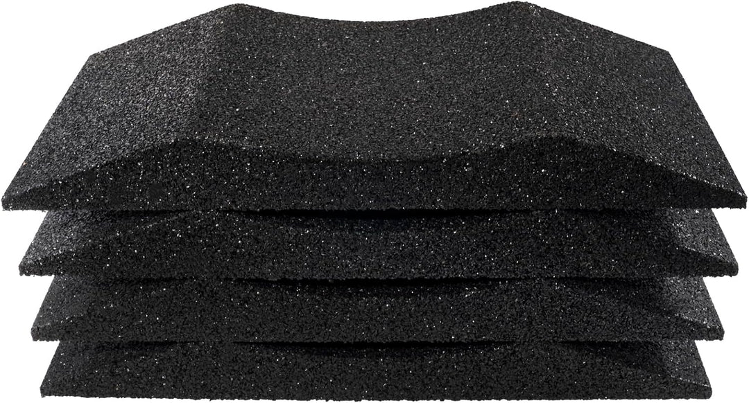 HASKYY 4X Reifenschuh-Set 600x400x64mm bis 385er Reifen Reifenbett Reifenschoner Reifenwiege aus Gum