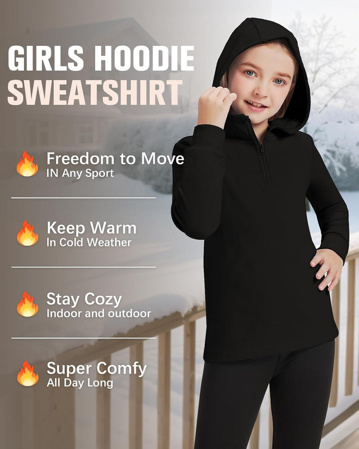 WOWENY Thermoshirt Kinder Langarm Thermo Unterhemd Warm Unisex Rollkragenpullover Mädchen Rollkragen