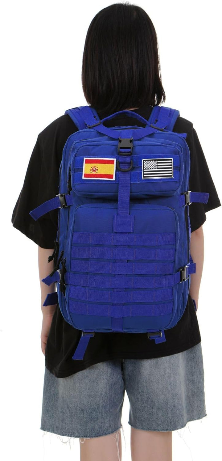 GUJOIN 50L Strapazierfähiger Nylon Wasserdichter Angeln Jagdrucksack Outdoor Militär Rucksäcke Takti