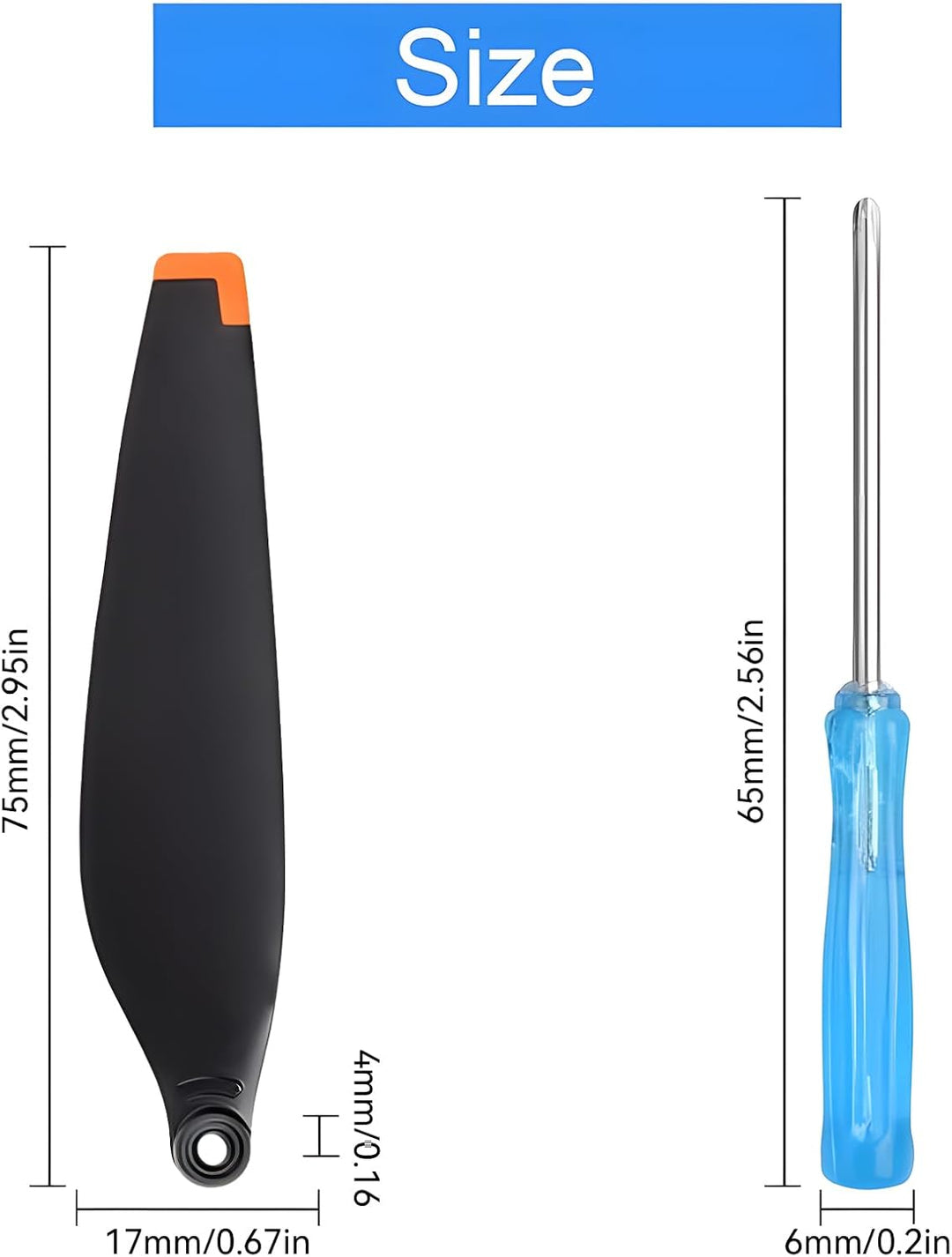32Pcs Propeller für DJI Mini 3/Lito X1 Ersatzpropeller Blätter Geräuscharm Propellerblatt Ersatzteil