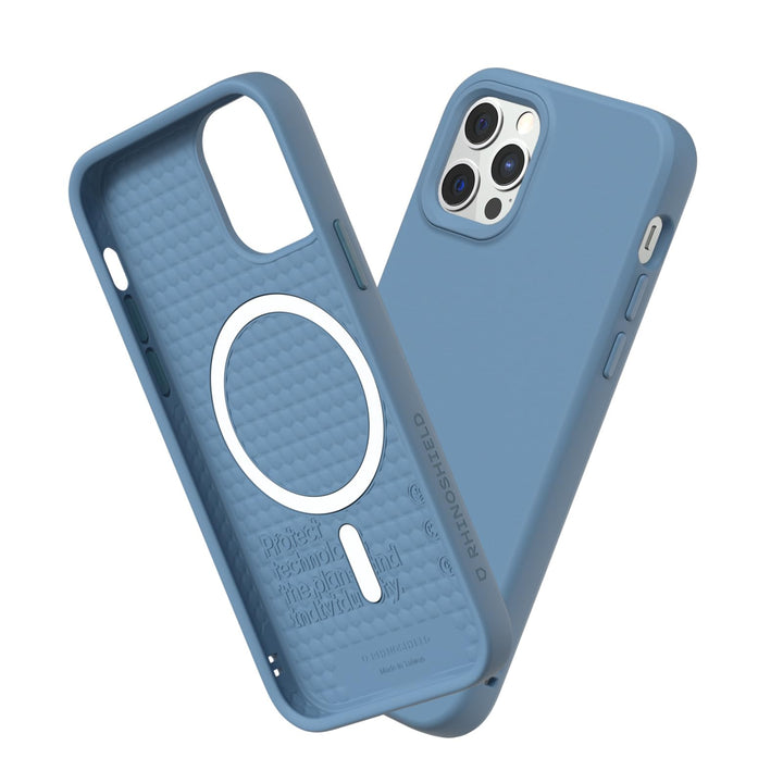 RhinoShield Case kompatibel mit [iPhone 12 Pro Max] | SolidSuit - MagSafe-kompatibel -Stossdämpfende