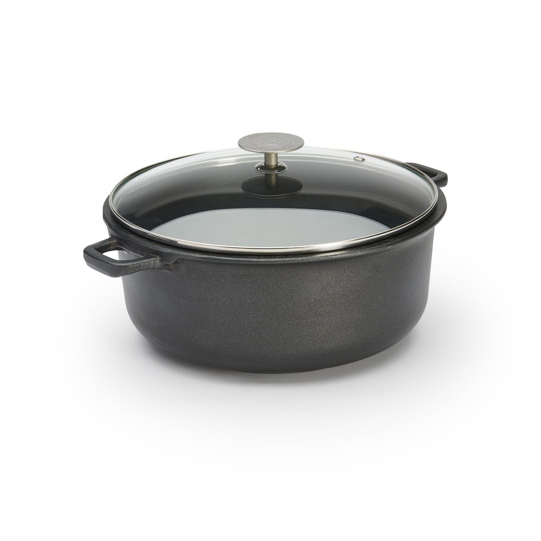DE BUYER Bratentopf, Edelstahl, Silber, 24 cm, 8311.24