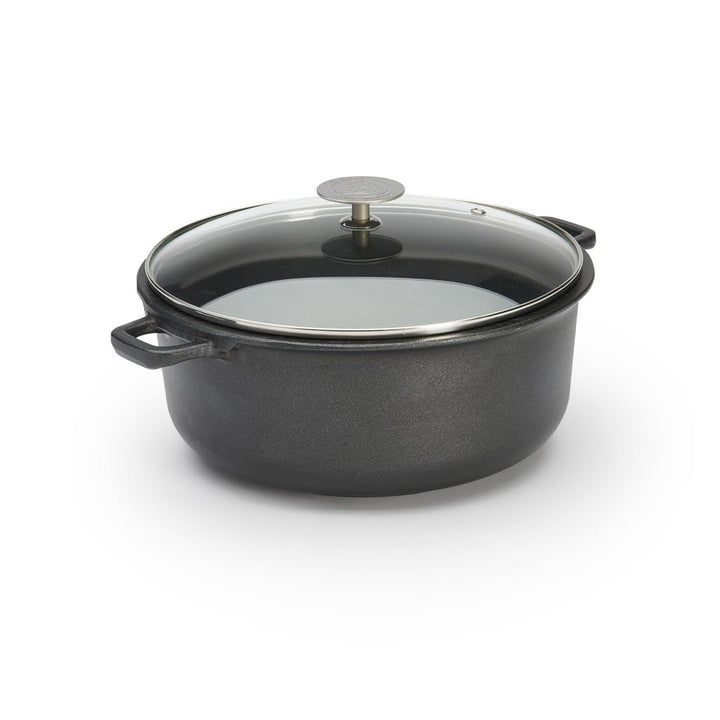 DE BUYER Bratentopf, Edelstahl, Silber, 24 cm, 8311.24