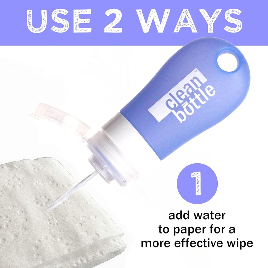 CleanButtle Reise-Bidet – Ihr ultra-diskretes tragbares Bidet unterwegs – CleanButtle bekommt Ihren
