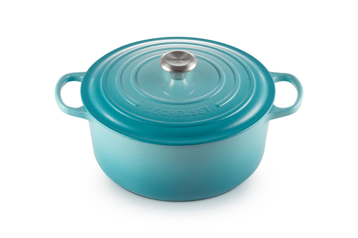 Le Creuset Signature Gusseisen-Bräter mit Deckel, Ø 28 cm, Rund, Für alle Herdarten und Induktion ge