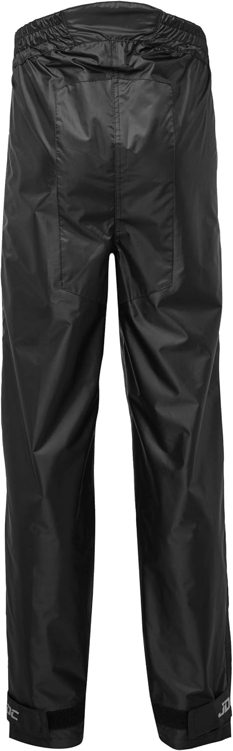 JDC wasserdichte Motorradüberhose Regen Unisex - Drench M Lang Schwarz, M Lang Schwarz