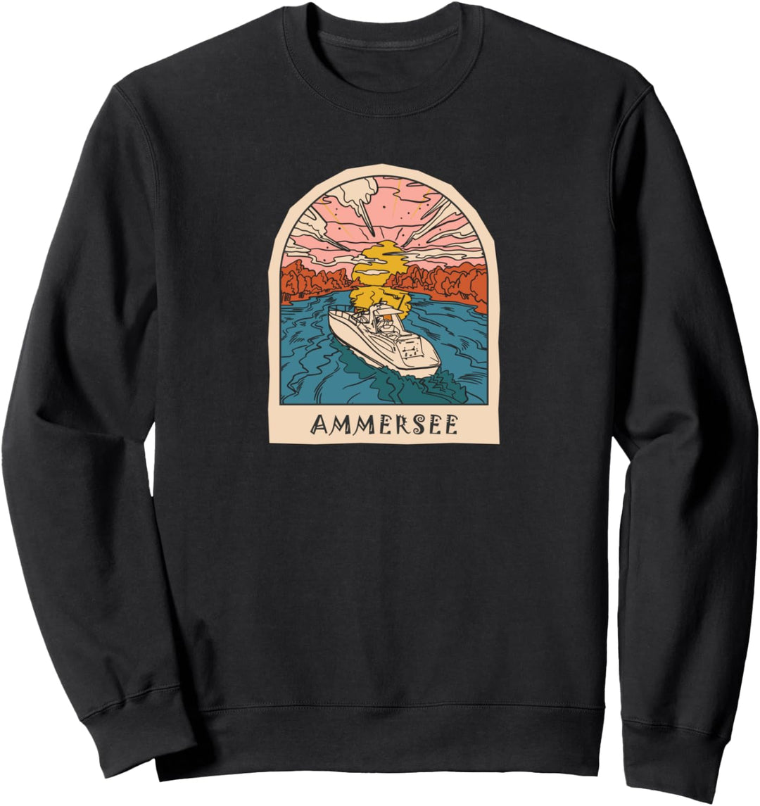 Ammersee | See | Bayern | Deutschland | Sommer Sweatshirt