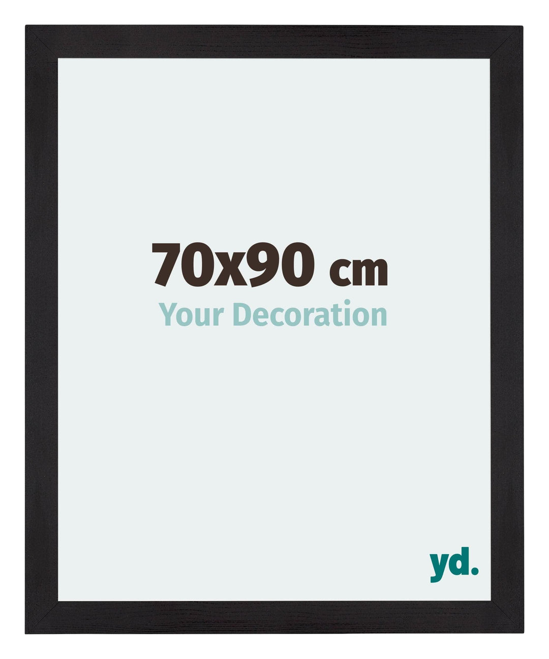 yd. Your Decoration - Bilderrahmen 70x90 cm - Bilderrahmen aus MDF mit Acrylglas - Antireflex - Ausg