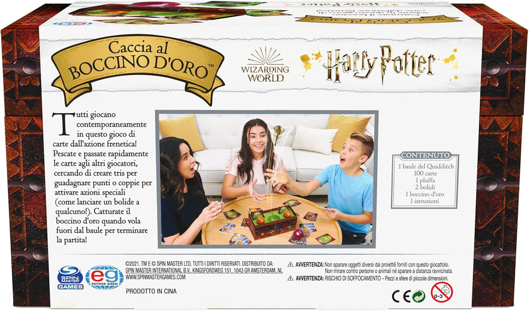 Harry Potter Goldene Schnatzsuche, Quidditch-Spiel für Hexen, Zauberer und Muggel, Spiel für die gan