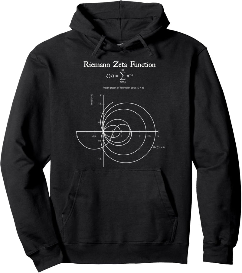 Riemann Zeta Function Graph Physik Mathematiklehrer Nerdy-Geschenk Pullover Hoodie