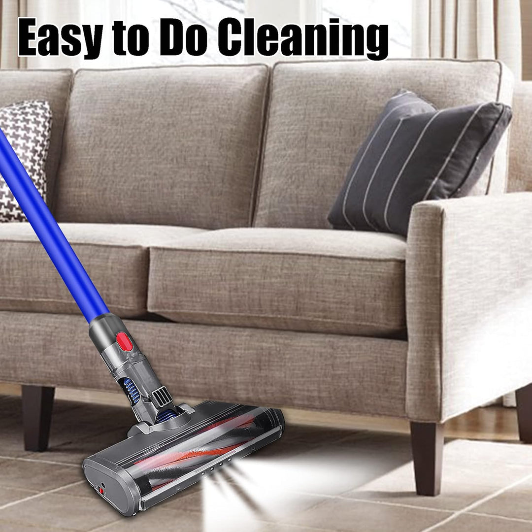 Italdos Elektrische Turbo Bürste Bodendüse kompatibel für Dyson V7 V8 V10 V11 V15 Betriebene Turbodü