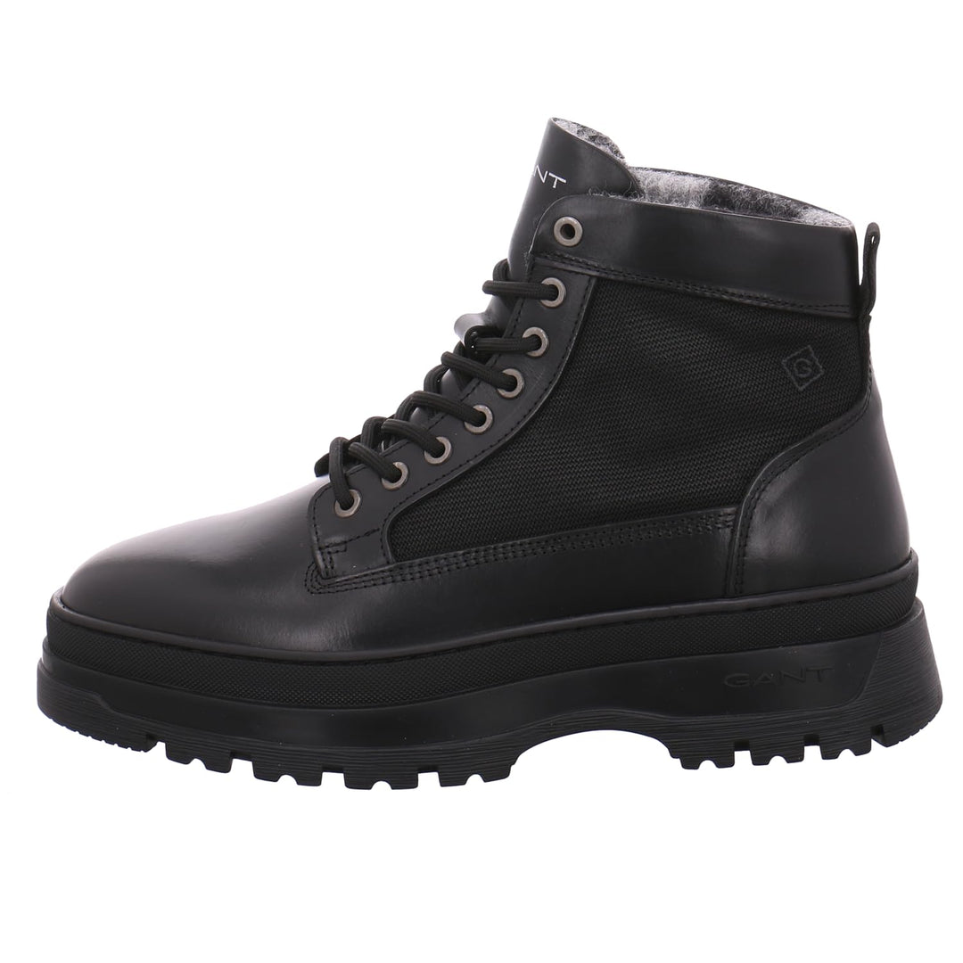 GANT Herren St Grip Halblange Stiefel, Schwarz