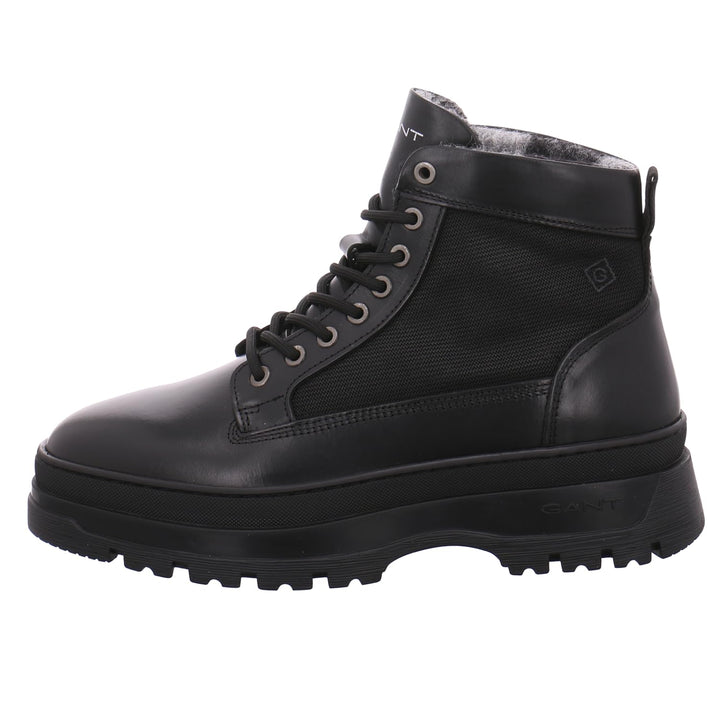 GANT Herren St Grip Halblange Stiefel, Schwarz