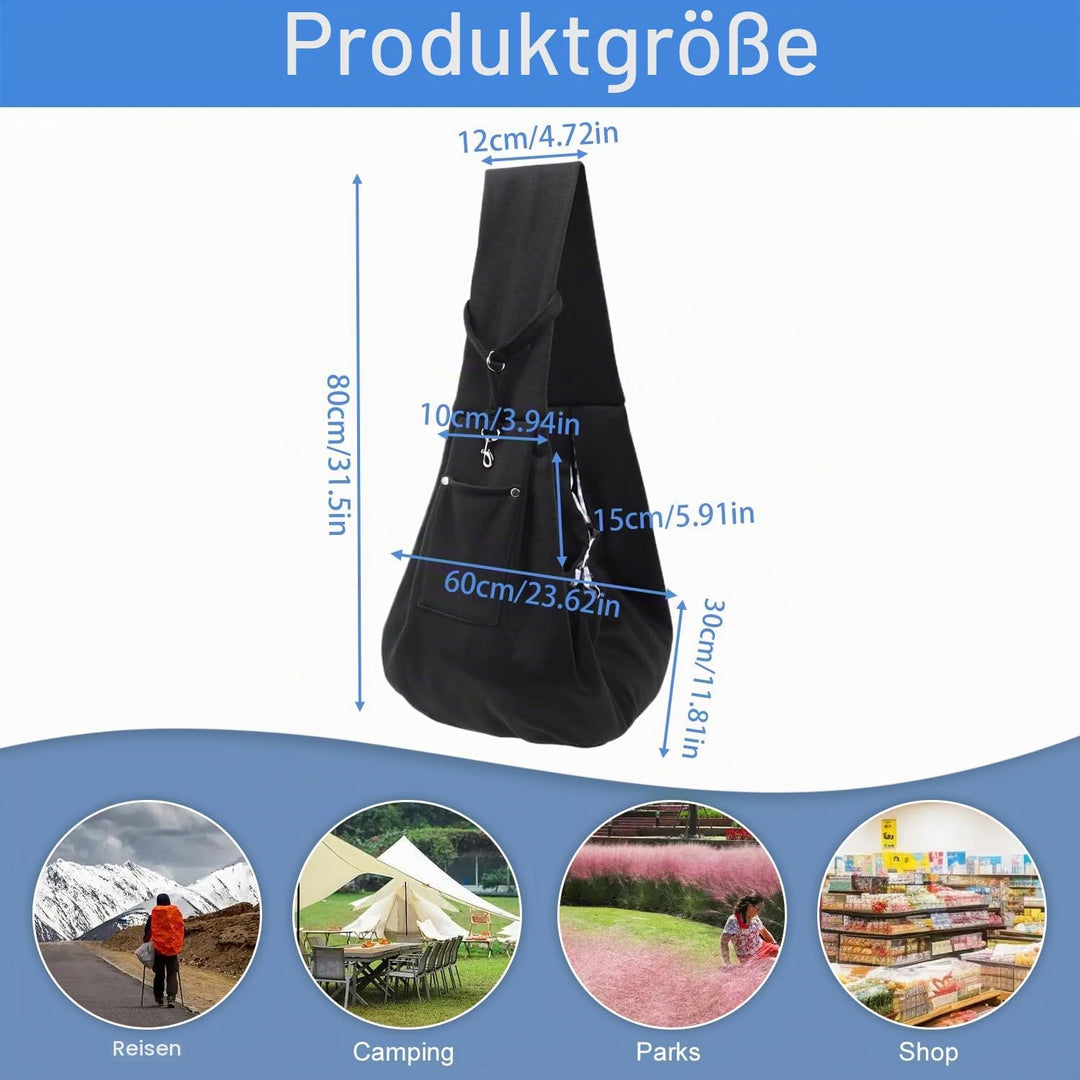 Hundetragetasche,Hunderucksack Bis 10kg,Tragbare Hunde Verstellbar Tragetasche,Hunde Taschen Für Kle