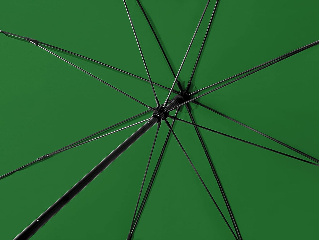 Doppler Langschirm Fiber Golf Fibreglass – Super leicht – Wanderregenschirm – Grün, Gr&#xFC;n