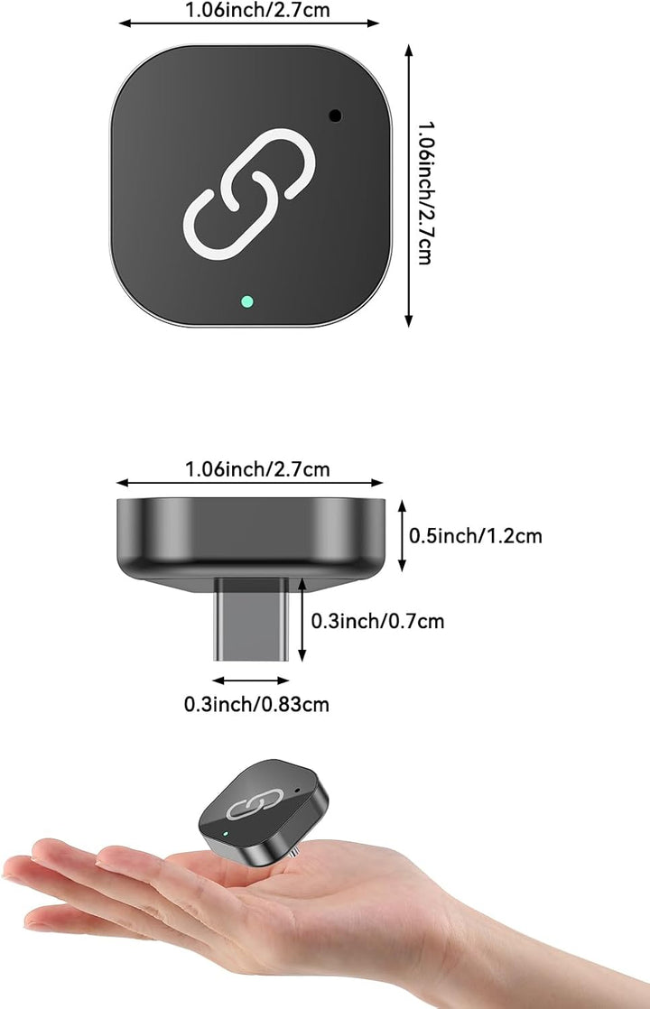 Spedal Android Auto Wireless CarPlay Apapter, Plug & Play Auto-Connect, Kompatibel mit Fahrzeugen ab