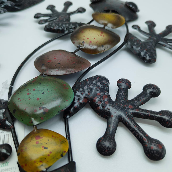 ROCKING GIFTS Wanddekoration, Eidechse, Salamander, Kunst-Ornament, zum Aufhängen für Garten, Verand