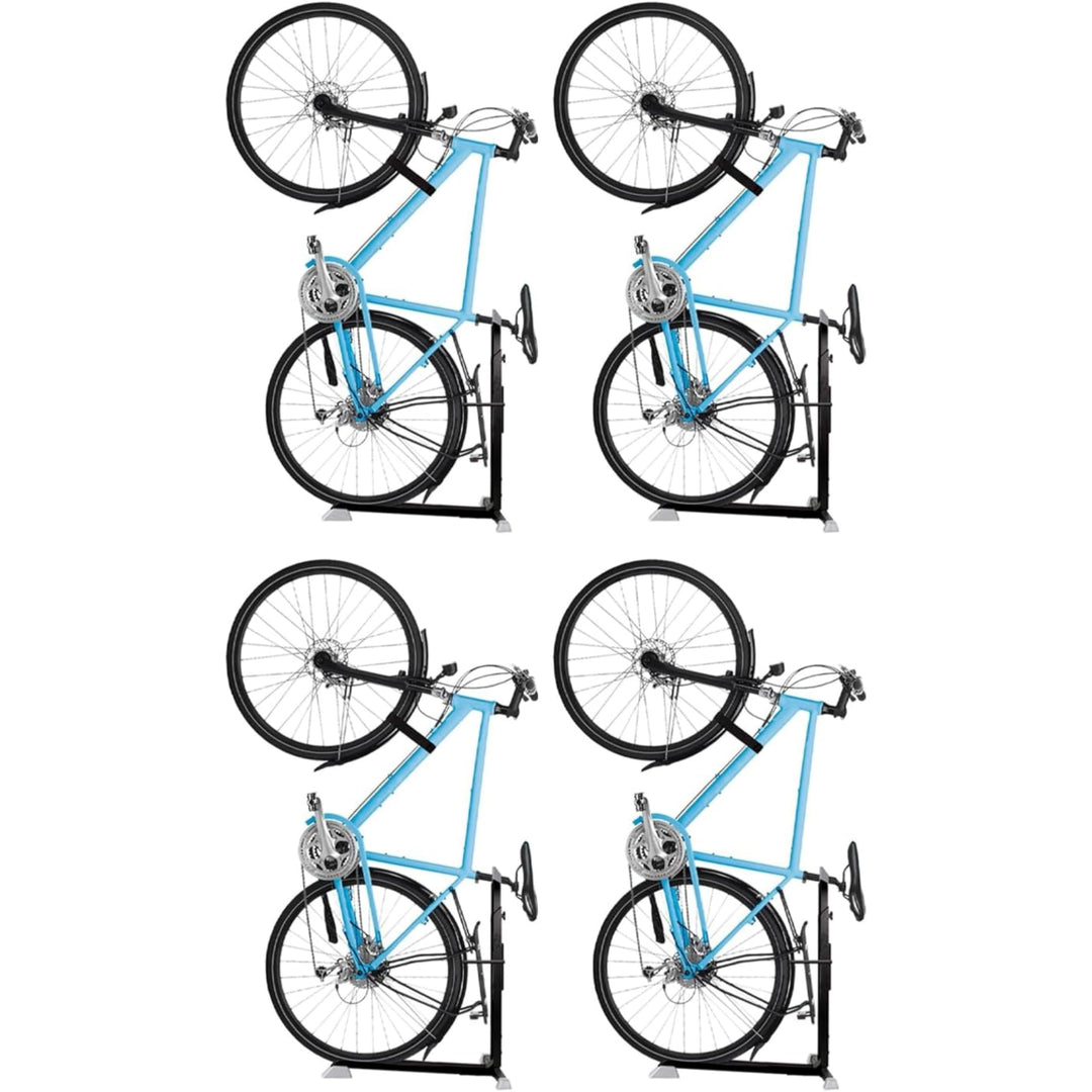 Bike Nook Pro Stand & Vertical Storage Rack - 4 Pack - Der Original Vertikale Fahrradbodenständer fü