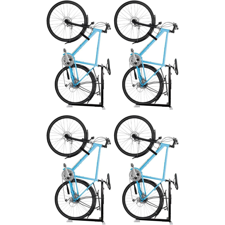 Bike Nook Pro Stand & Vertical Storage Rack - 4 Pack - Der Original Vertikale Fahrradbodenständer fü