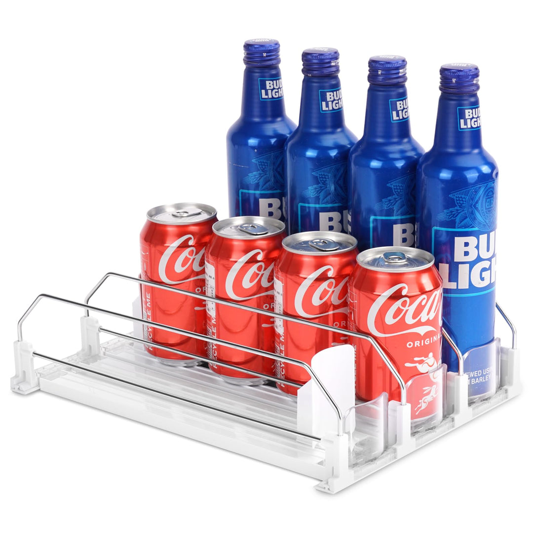 BingoHive Automatisch Kühlschrank Dosen Organizer Kühlschrank Organizer Dosen Dosenhalter Kühlschran