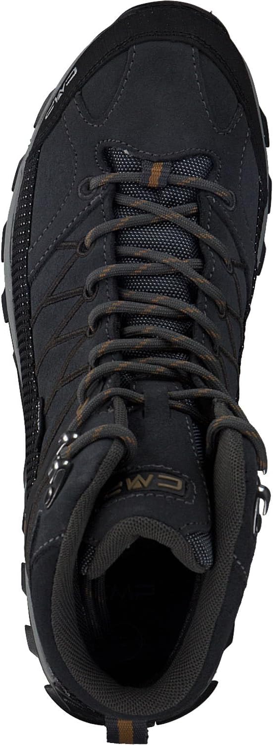 CMP Unisex Kinder Kids Rigel Mid Shoes Wp Trekking-Schuhe 43 EU Antracite Arabica, 43 EU Antracite A