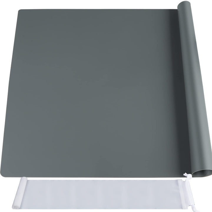 FANDAMEI 70x50 cm Grosse Silikonmatte mit Aufbewahrungsbeutel, Silikonfolie Bastelmatte Silikon Unte