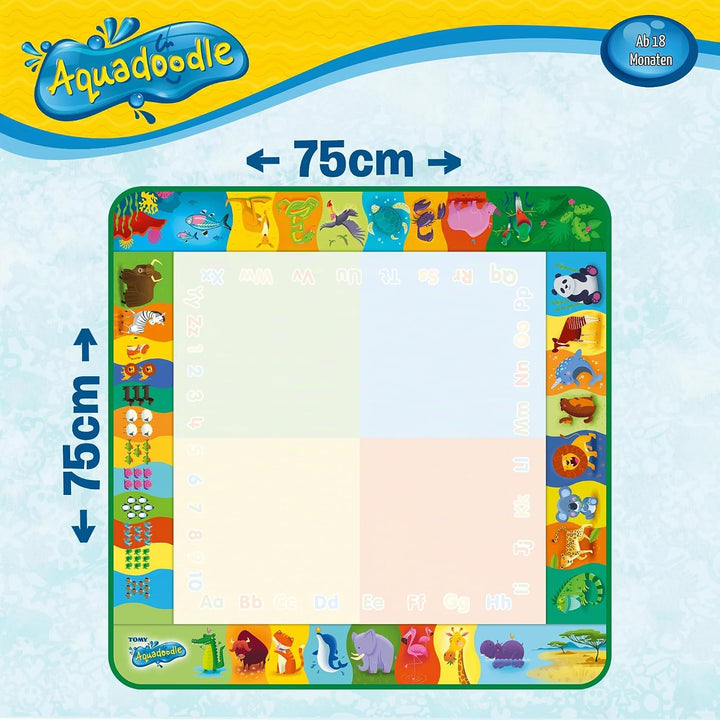 AquaDoodle Zeichenblock, zum Kritzeln auf Wasserbasis, offizielles Tomy-Zeichenbrett zum Malen &amp; Zei