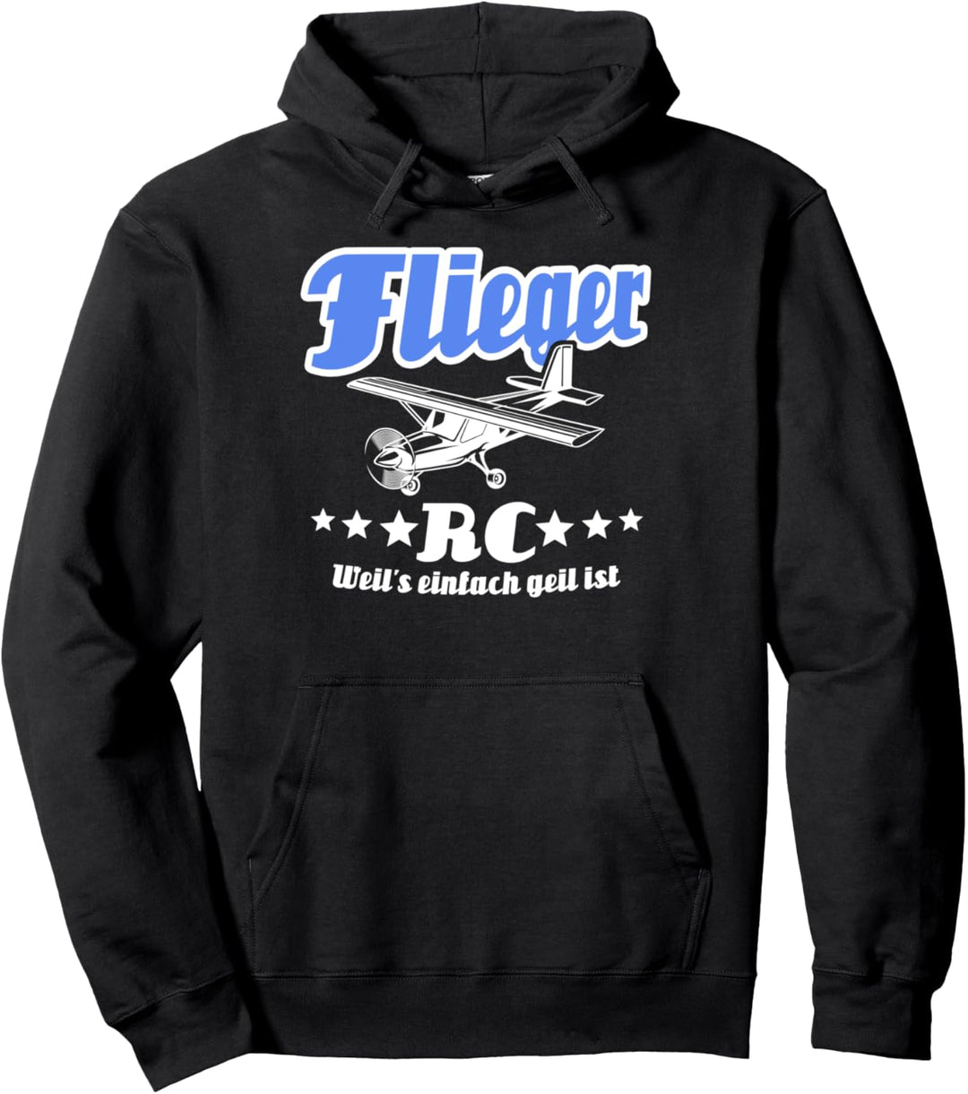 Flieger Piloten Modellbau Ferngesteuertes Flugzeug Flieger Pullover Hoodie