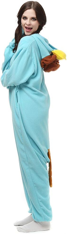 LBJR Unisex Tieroutfit Tierkostüme Schlafanzug Erwachsene Kigurumi Tier Sleepsuit Cosplay Kostüme Py