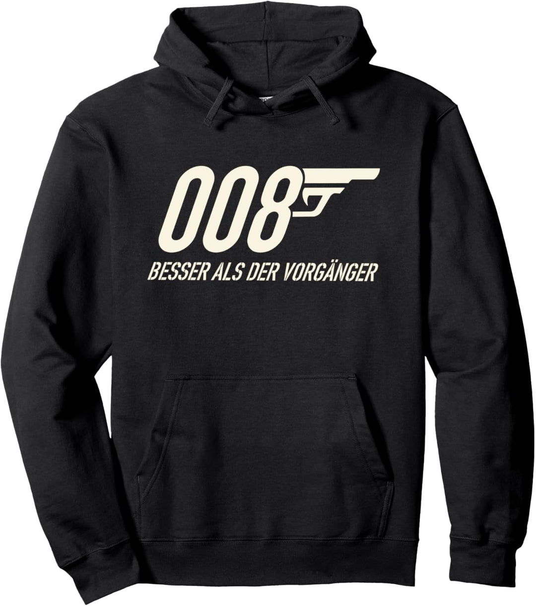Britischer Geheimagent 007 + 1, Besser als der Vorgänger Pullover Hoodie