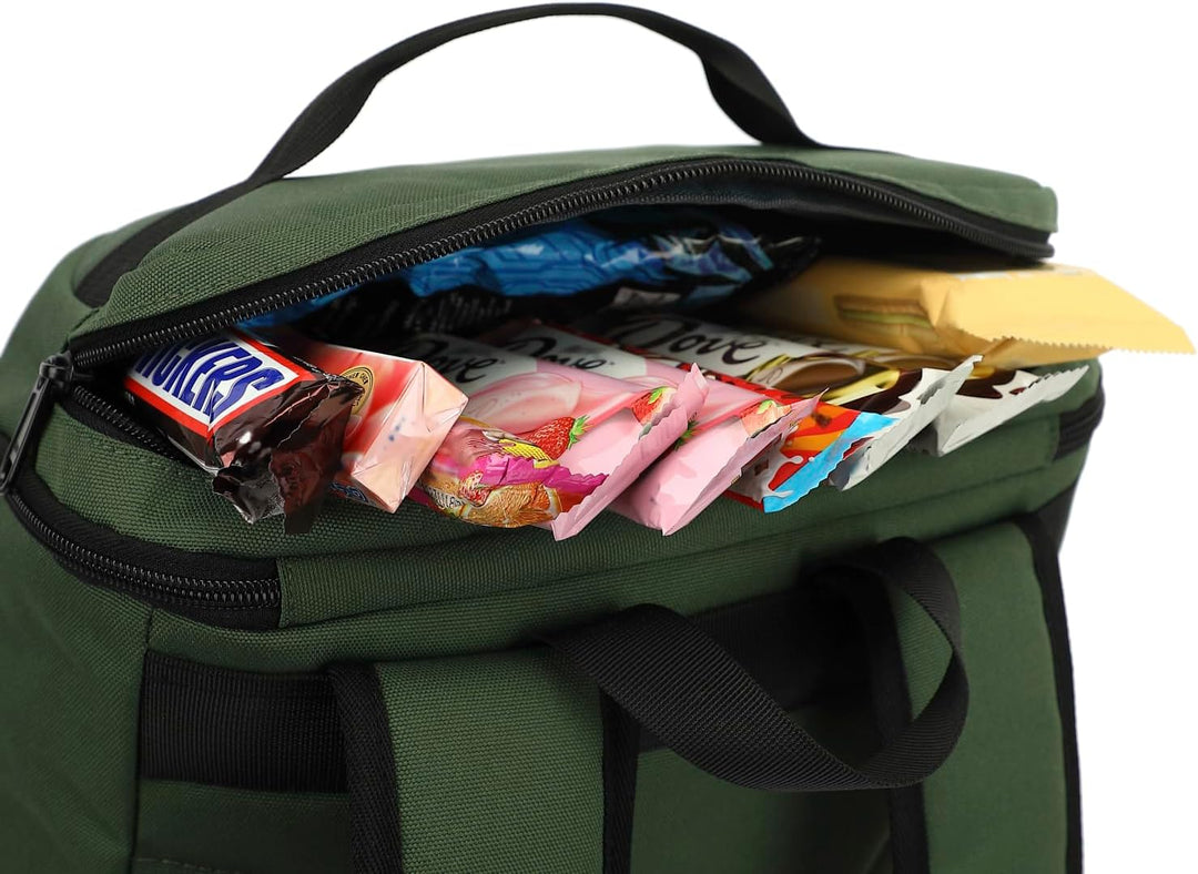Kalesi Kühlrucksack 36 Dosen Leichter Isolierter Rucksack Kühler Auslaufsicher Reise Camping Mittage