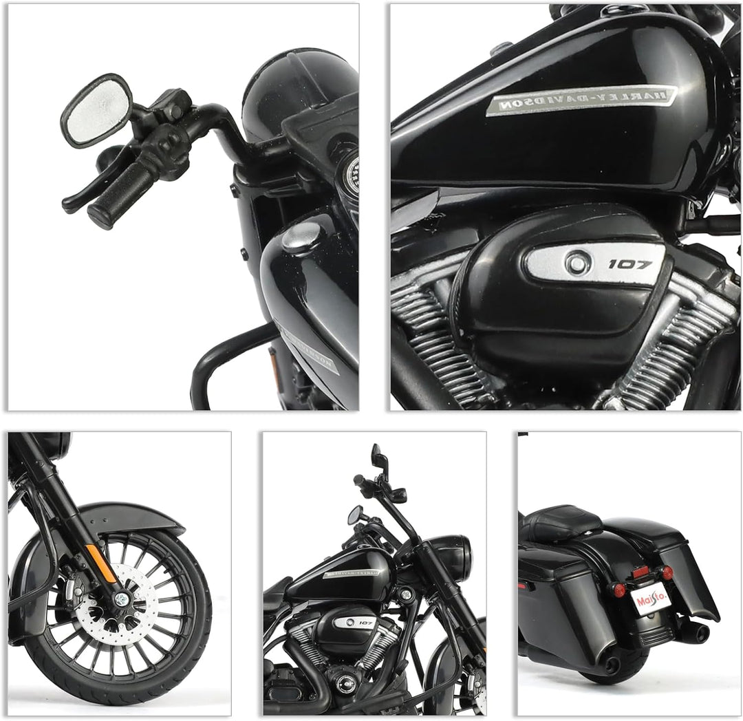 Motorradspielzeug kompatibel für Harley Davidson 1:12 Mini Motorradmodell Dascast Moto für 5-7 Zoll