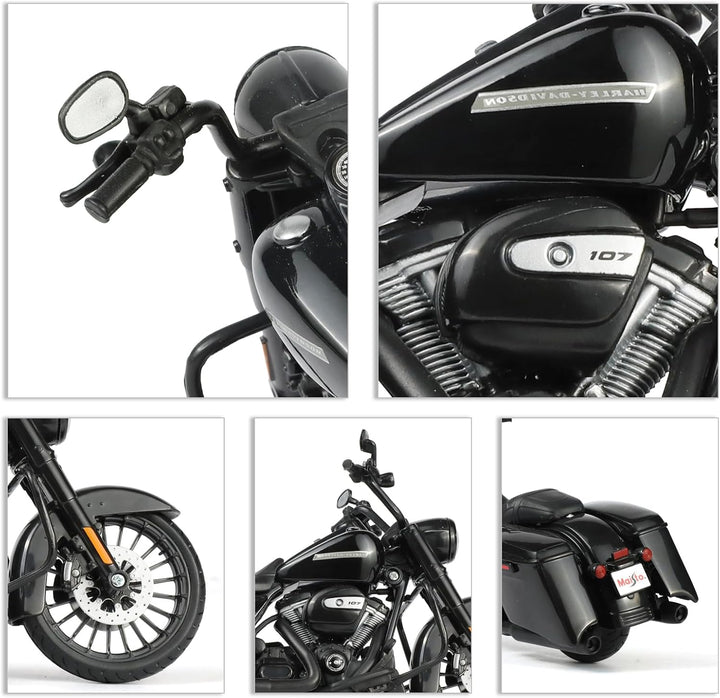 Motorradspielzeug kompatibel für Harley Davidson 1:12 Mini Motorradmodell Dascast Moto für 5-7 Zoll