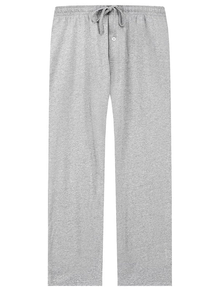 U2SKIIN Pyjamahose Herren lang 100% Baumwolle, Schlafhose Herren Schlafanzughose lang Pyjama Hose Sc